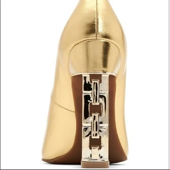 Katy Perry Suzzie Gold Pumps - Picture 3 of 10
